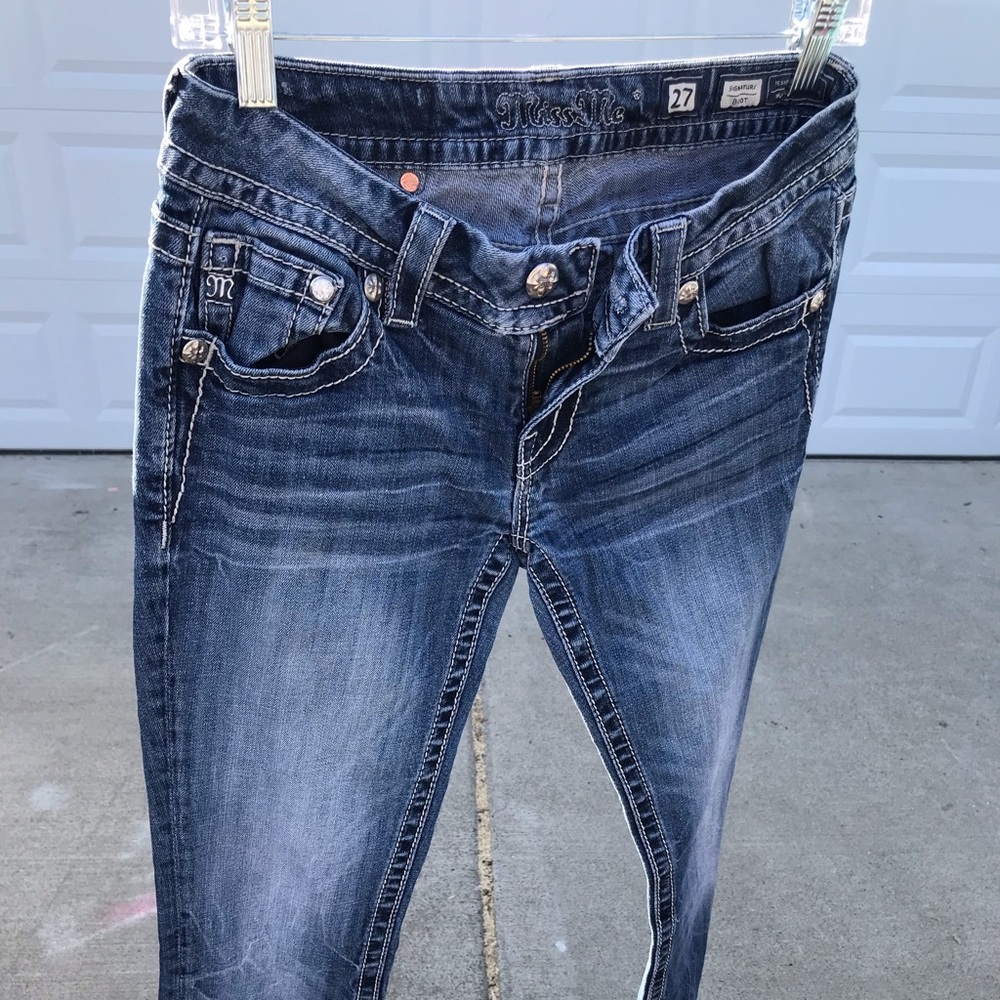 Miss Me jeans - size 27 - signature bootcut